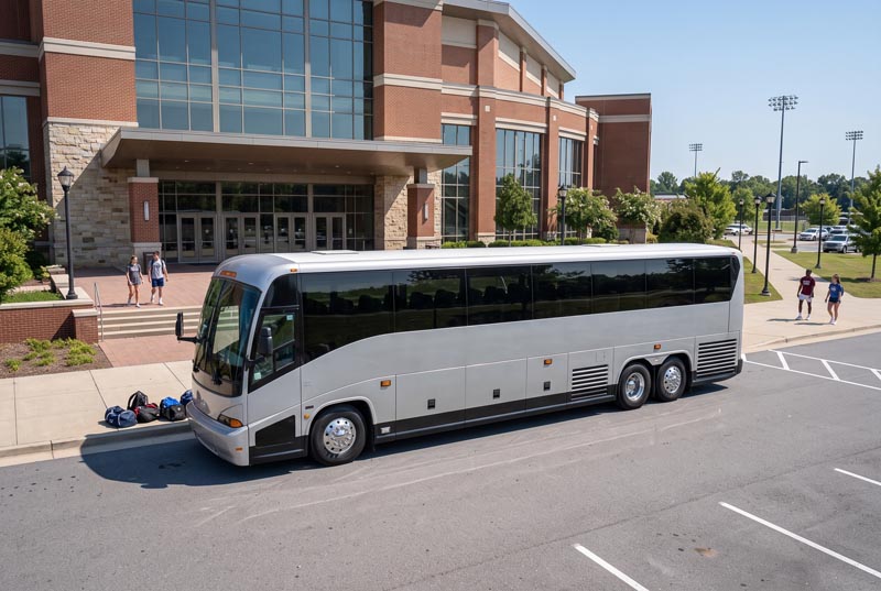 Sports Team Charter Bus Rentals in Mount Vernon, NY